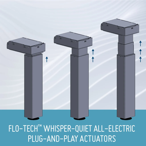 LEC INSIGNIA 2.0 ELLIPSE™ multi-purpose treatment table with a replaceable mattress features a Flo-Tech II ™ all-electric lift system with soft start/soft stop programming powered by Linak®.