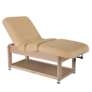 LEC Napa Treatment Table Shelf Base illustrating the salon top.