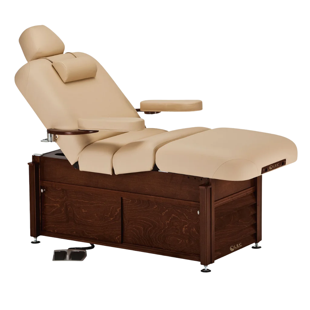 The LEC Pro Salon Deluxe Classic Cabinetry is an elegant and highly functional storage system designed specifically for Med Spa, IV Hydration, and Medical Wellness Practices