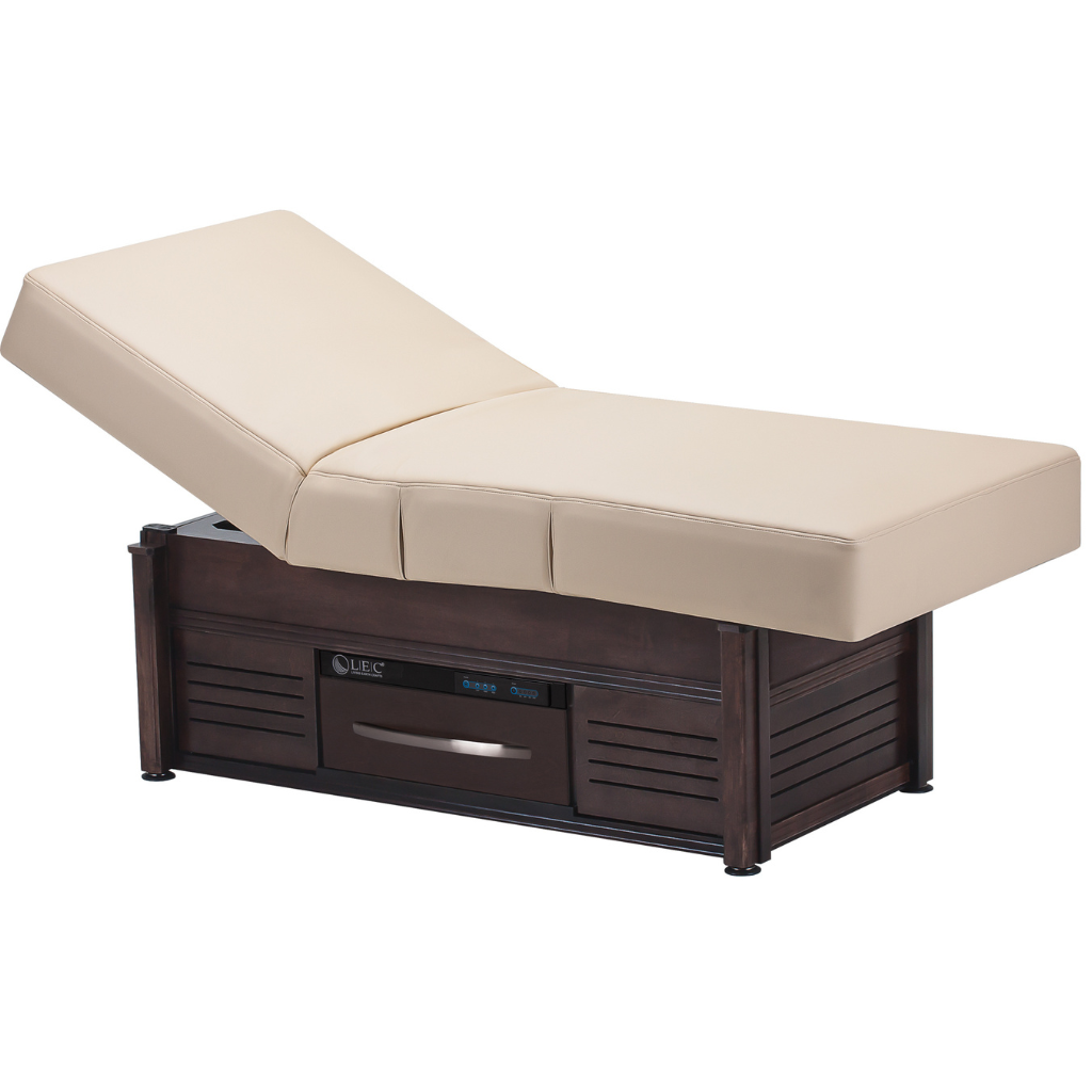 LEC Pro Salon Kensington™ +Studio is a versatile electric treatment chair designed for Med Spa, IV Hydration, and Medical Wellness Practices that need flexibility without compromising comfort or aesthetics.