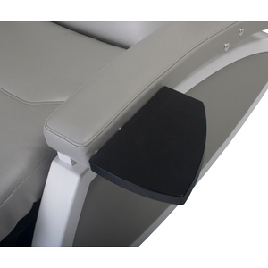 LEC ZG Dream Lounger control panel detail showing side tray for medical wellness practices.