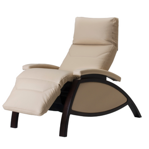 LEC ZG Dream Lounger upholstered reclining chair with metal legs for medical wellness practices.