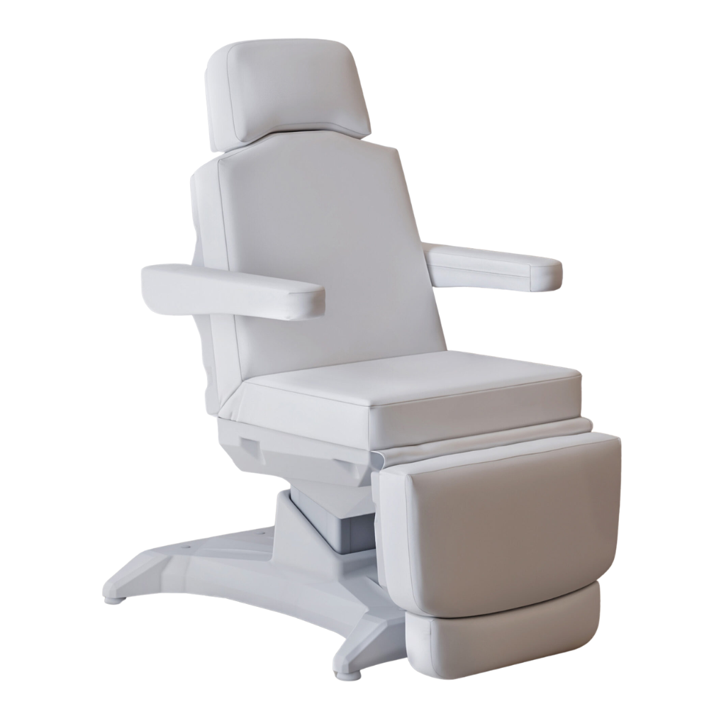 The Lemi X Treatment Chair is a premium multi-purpose treatment chair designed for modern Med Spas, IV hydration businesses, and medical wellness practices that require comfort, versatility, and a polished patient experience. 