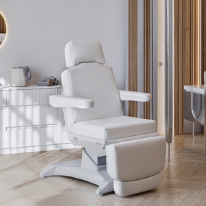 Lemi X Treatment Chair illustrated in setting facing right.