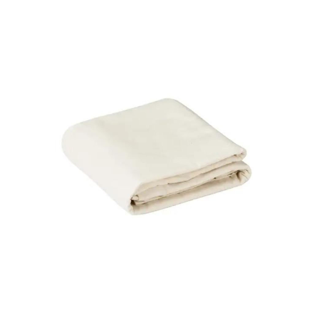 Luxury Flannel Top Sheet Folded Natural