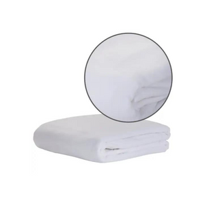 Luxury Flannel Top Sheet Main Detail White