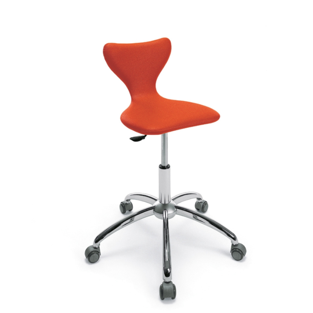 Luxury Med Spa Stool Curved - Made in Italy