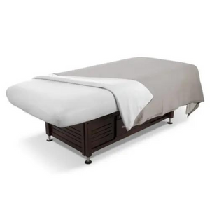 Luxury Microfiber Top Flat Sheet White On Table