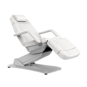 Side View of Treatment Chair Bed White (2221D)