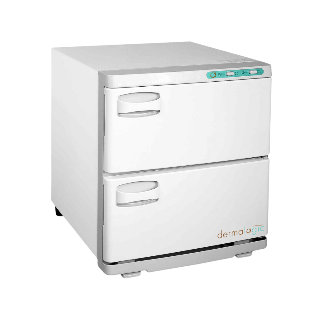 Dermalogic Towel Warmer Dual / Double Door (TW30): Front View