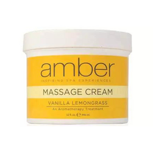 Massage Cream 32 oz. Vanilla Lemongrass (532-VL)