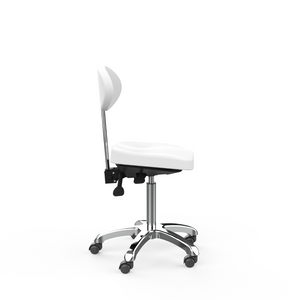 MedForma Contour Stool 1025E White-Side