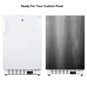 Accucold 20" Wide Built-In Healthcare All-Freezer, ADA Compliant  Custom Panel Door (ADA305AFSSHVLHD)
