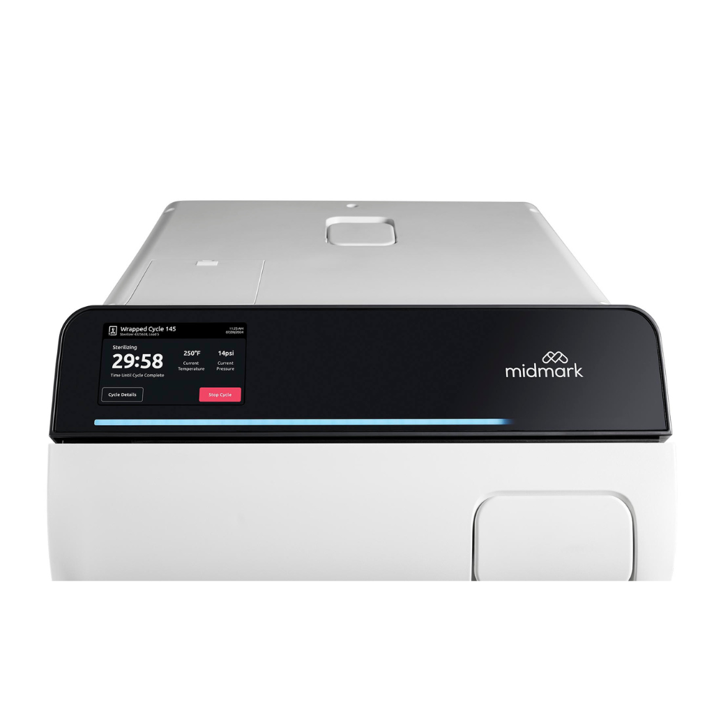 Midmark M11 steam Sterilizer Control panel