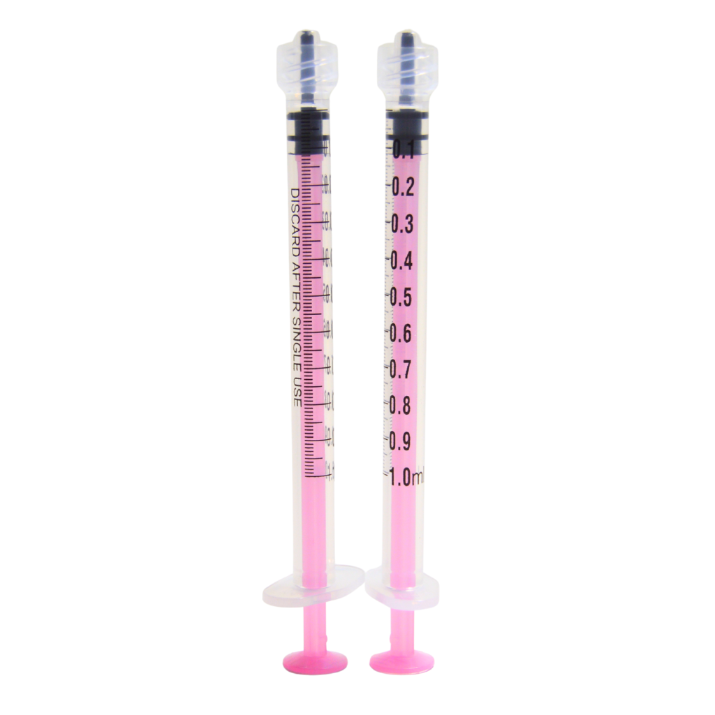 MinimLL Aesthetic Syringe Low Dead Space (LDS) 1 mL