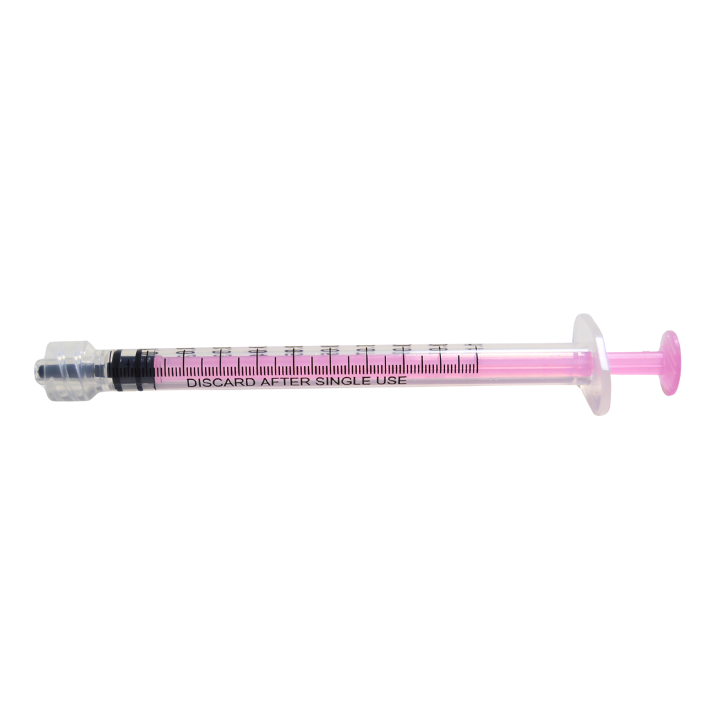 MinimLL Aesthetic Syringe Low Dead Space (LDS) 1 mL