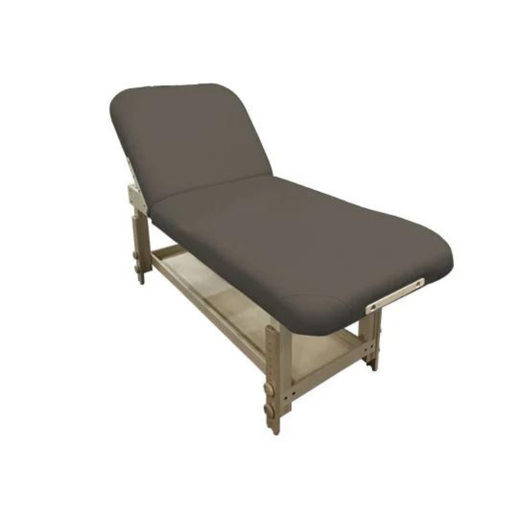 Custom Craftworks Classic Series Taj Mahal Lift Back Stationary Table: Mushroom