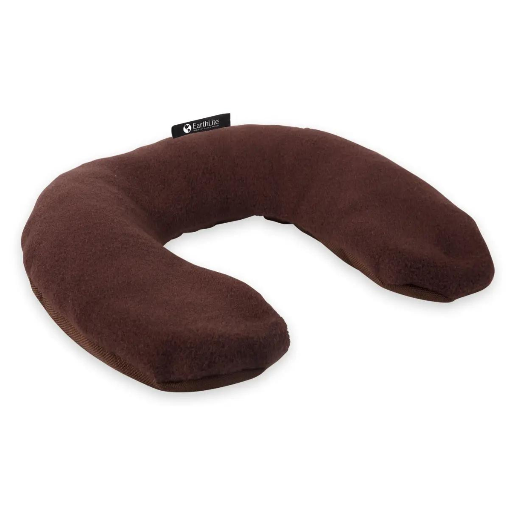 Neck Wrap Angle Fuzzy side Brown