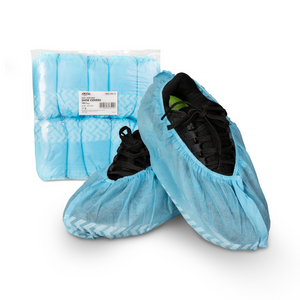 Shoe Covers, Non Skid, One Size Fits All, Blue (350-10)