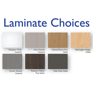 Oakworks Prema Electric Flat Top Table Laminate Options