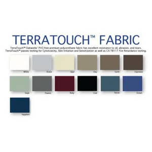 Oakworks Clodagh Gemini Table TerraTouch Fabric Upholstery