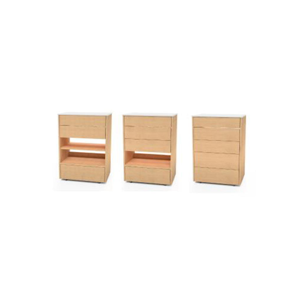Oakworks Trolley 3,4,5 Drawers