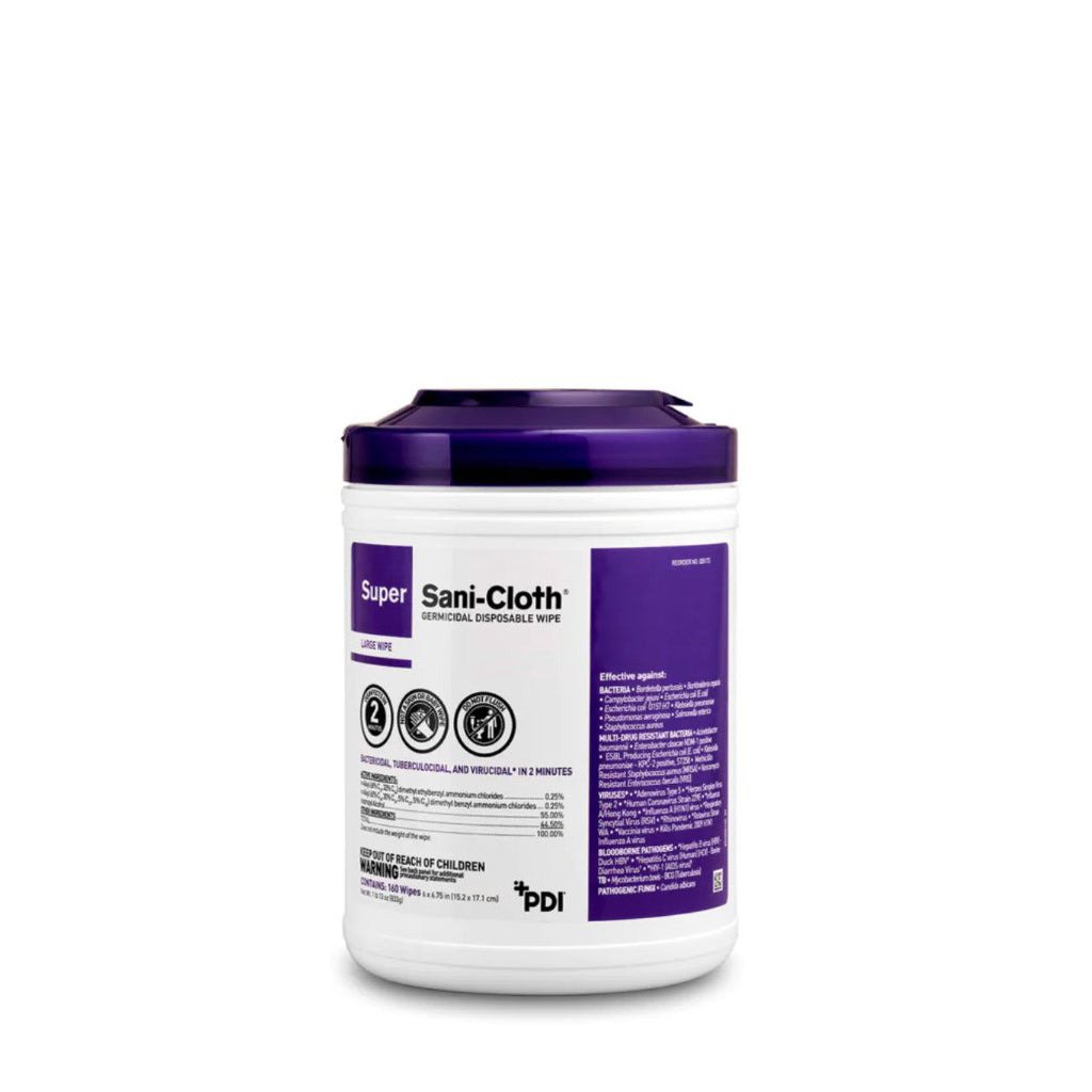 Pdi Cleaner PDI Super Sani-Cloth Germicidal Disposable Wipe - Medical Spa Supply