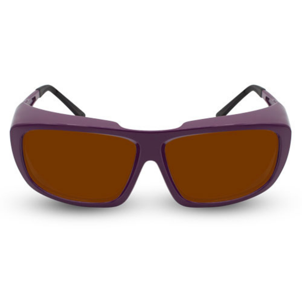 Innovative Optics Pi18 Laser Glasses: 701 Purple Frame