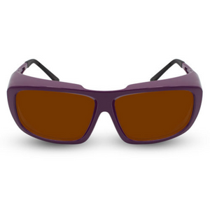 Innovative Optics Pi18 Laser Glasses: 701 Purple Frame