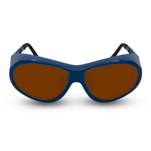 Innovative Optics Pi18 Laser Glasses: 757 Blue Frame