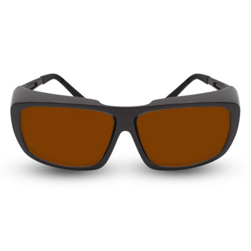 Innovative Optics Pi3 Laser Glasses: 701 Gunmetal Gray Frame