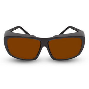 Innovative Optics Pi3 Laser Glasses: 701 Gunmetal Gray Frame