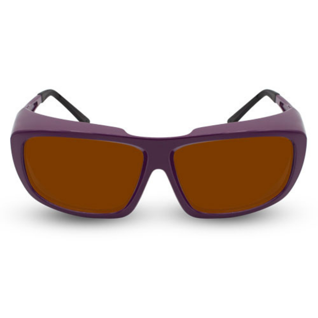 Innovative Optics Pi3 Laser Glasses: 701 Purple Frame