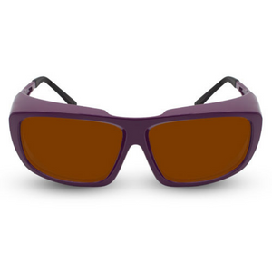 Innovative Optics Pi3 Laser Glasses: 701 Purple Frame