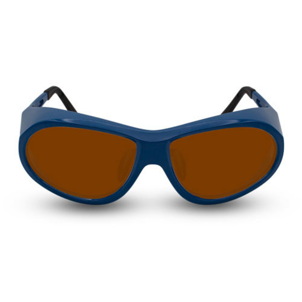 Innovative Optics Pi3 Laser Glasses: 757 Blue Frame