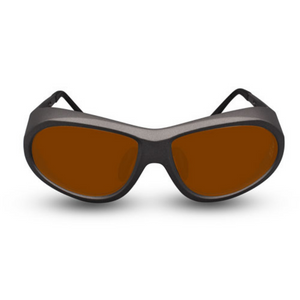 Innovative Optics Pi3 Laser Glasses: 757 Gunmetal Gray Frame