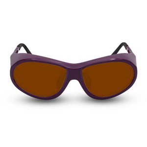 Innovative Optics Pi3 Laser Glasses: 757 Purple Frame