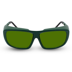 Innovative Optics Pi4 Laser Glasses: 701 Green Frame