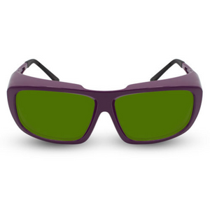 Innovative Optics Pi4 Laser Glasses: 701 Purple Frame