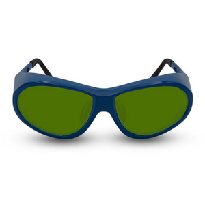 Innovative Optics Pi4 Laser Glasses: 757 Blue Frame