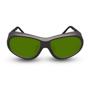 Innovative Optics Pi4 Laser Glasses: 757 Gunmetal Gray Frame