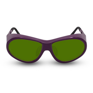 Innovative Optics Pi4 Laser Glasses: 757 Purple Frame