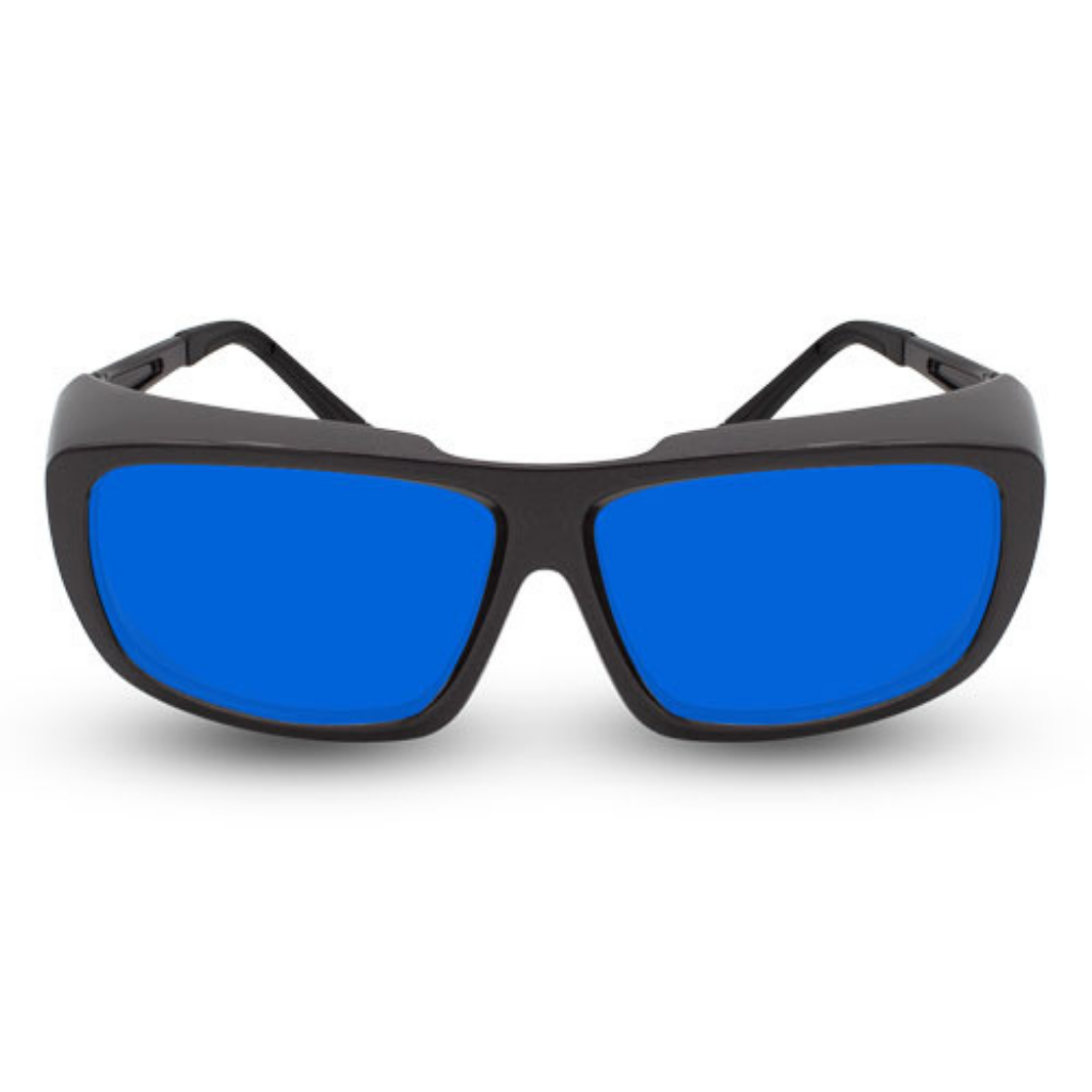 Innovative Optics Pi7 Laser Glasses: 701 Gunmetal Gray Frame