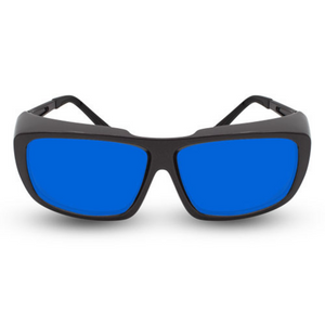 Innovative Optics Pi7 Laser Glasses: 701 Gunmetal Gray Frame