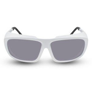 Innovative Optics Pi8 Laser Glasses: 701 White Frame