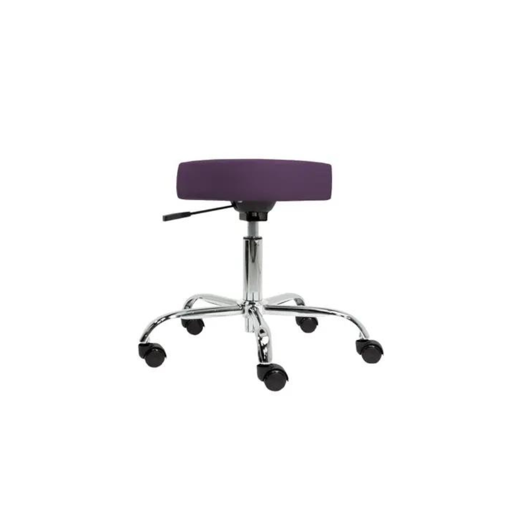 Pneumatic Rolling Massage Stool Low height Amethyst