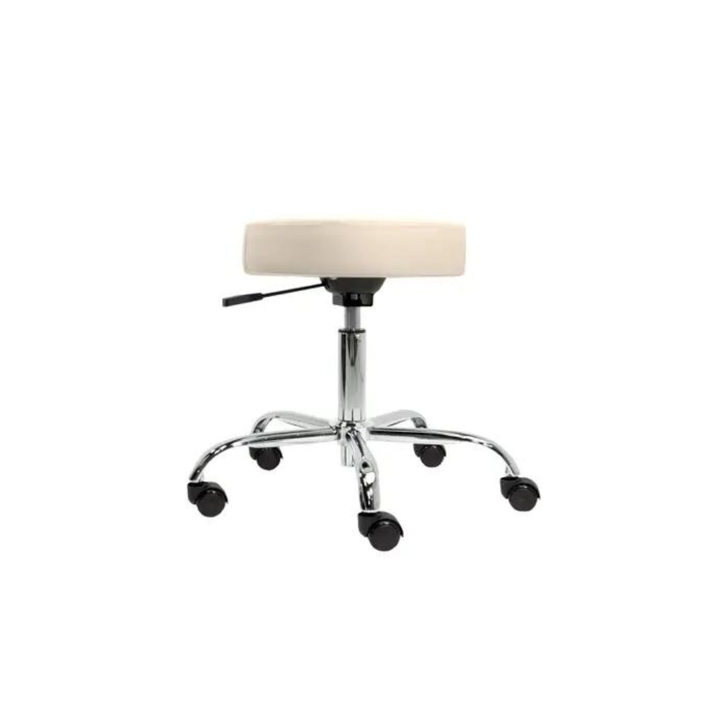 Pneumatic Rolling Massage Stool Low height Beige