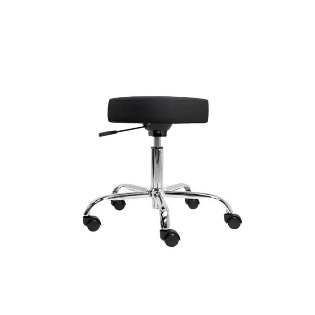 Pneumatic Rolling Massage Stool Low height Black