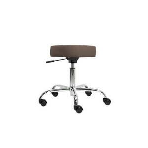 Pneumatic Rolling Massage Stool Low height Latte