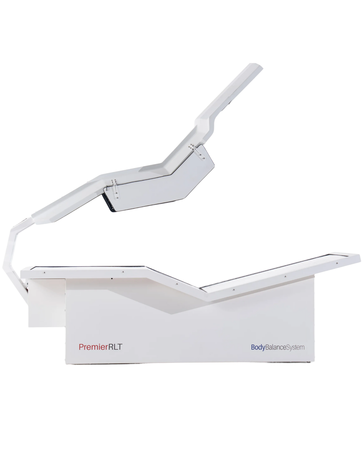 White exercise machine with 'Premier LRT' and 'Body Balance System' branding on a white background